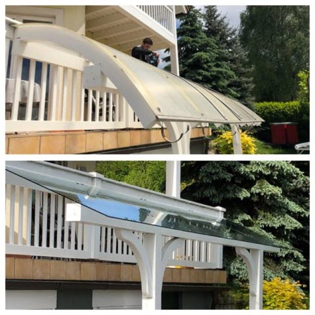 Stekleni nadstreški